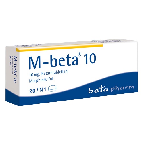 M-beta 10 mg Morphin